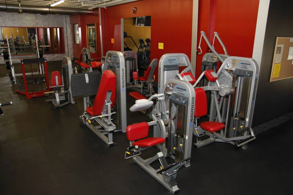 Strength machines area