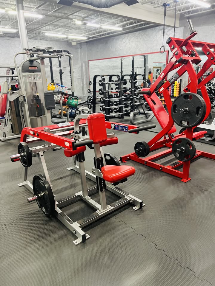 Red equipment and machines